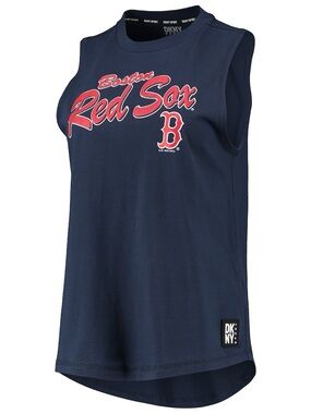 Boston Red Sox DKNY Sport Women’s Tank Top - Navy - XXL